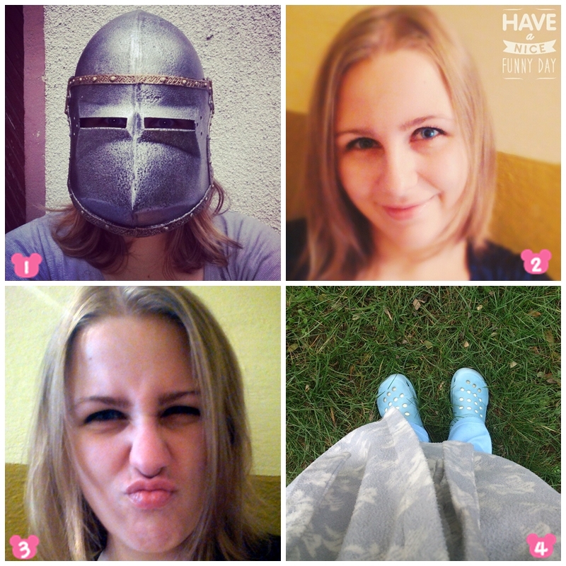 1. Bad Face Day / 2. Selfie 3. Matka Wariatka / 4. Outfit dnia